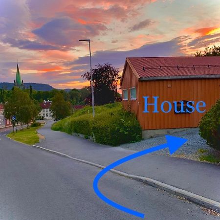 Private House-Terrace-Garden -Parking-Wifi-Smarttv Villa Trondheim Bagian luar foto